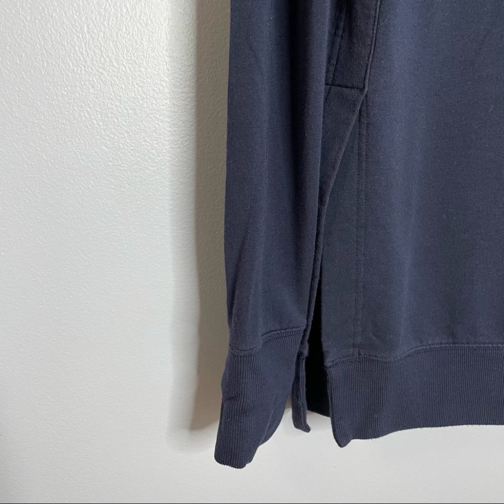 Athleta Sayulita Hoodie Sweatshirt Navy - Picture 6 of 7